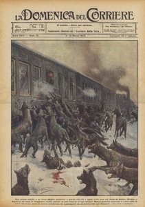 Une étrange attaque de train