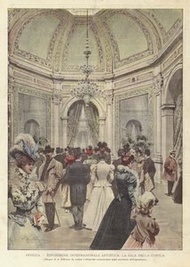 Venise, Exposition Internationale Artistique, La Salle de la Coupole - Achille Beltrame