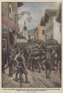 Vers la ligne établie par l