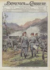 Vittorio Emanuele III au camp, soldat parmi les soldats d