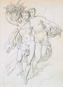 Psyché et Cupidon, c1820-1857 - Achille Devéria