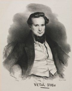 Victor Hugo, 1829 - Achille Devéria