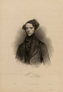 Portrait du compositeur Theodor Döhler 1814-1856 - Achille Devéria
