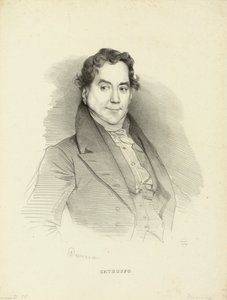 Portrait du chanteur et compositeur Gioseffo Catrufo 1771-1851, 1830