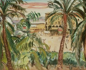 Alger, place de la Maison du Gouvernement