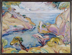 La Calanque de Figuerolles à La Ciotat Achille-Emile Othon Friesz 1907 - Achille Emile Othon Friesz