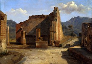 Le Forum de Pompéi, vers 1816-1822