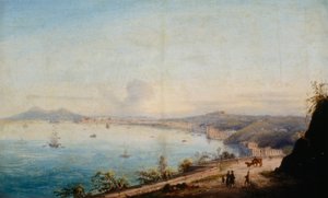 Route vers Posillipo - Achille Gigante