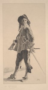 Le Duelliste - Achille Isidore Gilbert