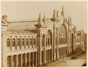 Gare du Nord, Paris, vers 1870-80 - Achille Quinet