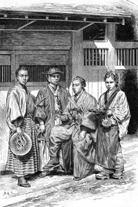 Peuple de Tokyo - Achille Sirouy