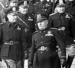 Mussolini lors d