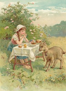 Deux-Yeux, la Chèvre et la Table Magique