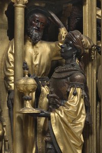 Adoration des Mages (détail) - Adam (school of) Kraft