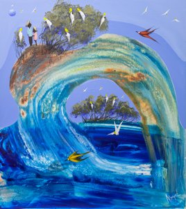 Vague de rêve côtière