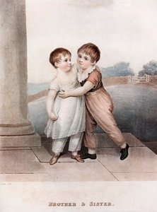 Frère et sœur, fin XVIIIe-début XIXe siècle - Adam Buck