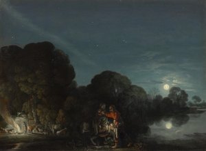 La Fuite en Égypte - Adam Elsheimer