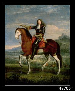Portrait équestre de Henri de la Tour d