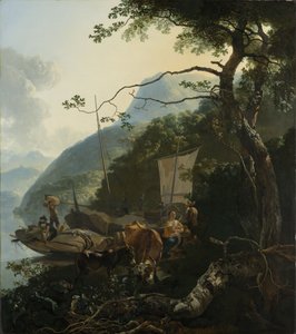 Mariniers amarrés sur le rivage d