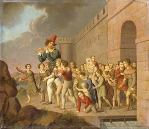Le joueur de flûte de Hamelin - Adam Weise