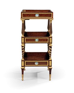 Table travailleuse en bois d