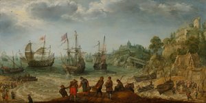 Navires au large d