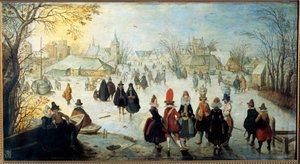 Les patineurs Peinture d