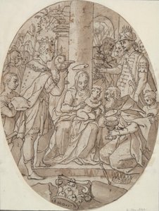 Adoration des Mages - Adam van Noort
