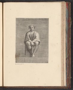 Homme assis (Schilderingen in de Sixtijnse kapel)