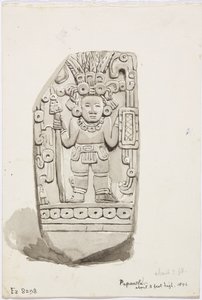 Statue en pierre de Papantla