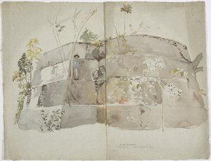 Un temple à Cempoalla - Adela Breton