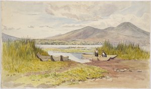 Lac Pátzcuaro, Michoacán, Mexique - Adela Breton