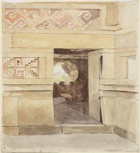 Palais en ruines, Mitla 1894