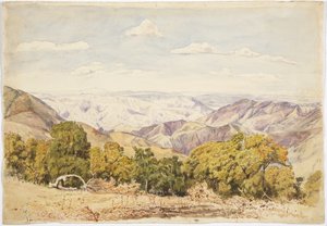 Vue de Tlacotepec, Guerrero, Mexique - Adela Breton