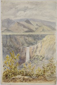 Cascade à Huauchinango, État de Puebla, Mexique - Adela Breton