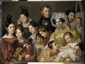 La famille Malatesta - Adeodato Malatesta or Malatesti