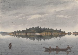 Île aux Cerfs, Beaver Harbour, Île de Vancouver, 15 juillet 1851 [Canada] - Admiral Sir Edward Gennys Fanshawe