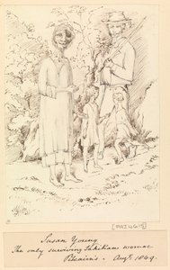 Susan Young, La seule femme tahitienne survivante, Île de Pitcairn, août 1849
