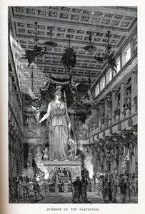 Intérieur du Parthénon, 1882