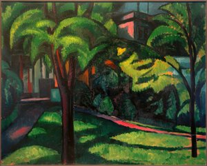 Paysage de parc - Adolf Erbslöh