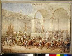 Cérémonie de départ de l