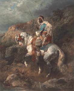 Cavalier arabe - Adolf Schreyer