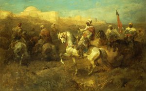 Cavaliers arabes en marche
