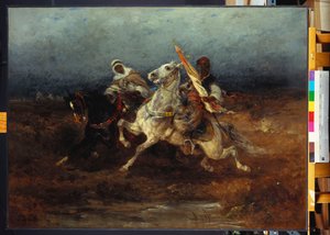 Le Raid nocturne - Adolf Schreyer