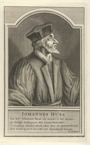 Portrait de John Hus, c. 1710