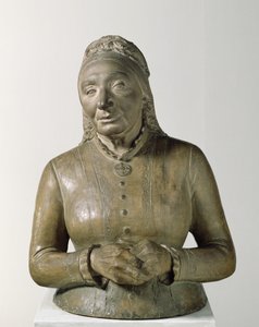 Portrait de Marie Fielder (1819-1901), 1882 - Adolf von Hildebrand