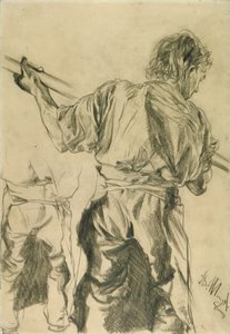 Études de figures - Adolf von Menzel