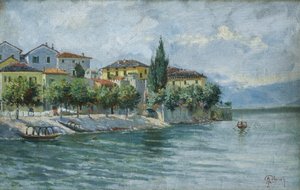Paysage du lac Majeur - Adolfo Polaroli