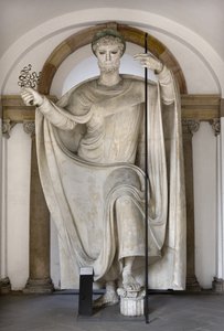 Saint Ambroise, évêque de Milan, c.1920 - Adolfo Wildt
