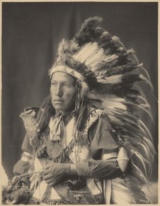 Blessure grave, Sioux - Adolph F. Muhr